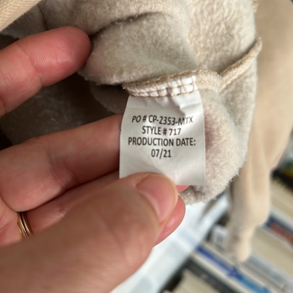 NWOT Hangover Hoodies Hungover Not Heartbroken Tan Hoodie with Pocket - 2XL - Picture 9 of 9